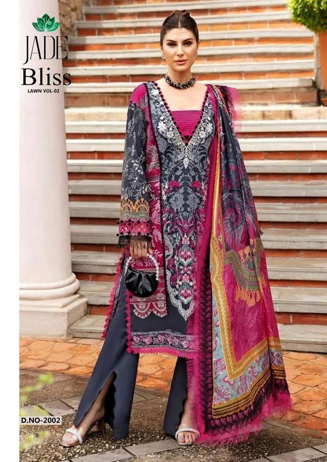 Bliss Vol 2 By Jade Karachi Cotton Dress Material Wholesale market In Surat With Price